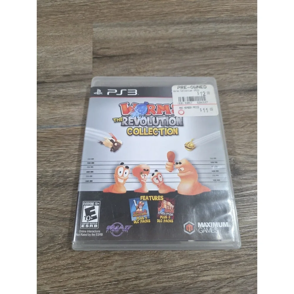 Worms: The Revolution Collection (Sony PlayStation 3, 2013) CIB